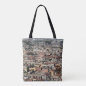 Uitzicht Napels, Italië Tote Bag (Achterkant)