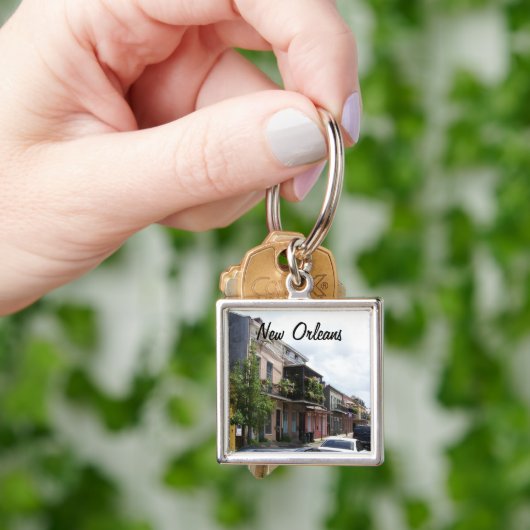Uitzicht New Orleans Louisiana Sleutelhanger (Hand)