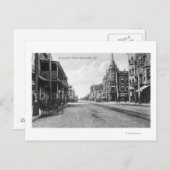 Uitzicht Nineteenth Street # 2Bakersfield, CA Briefkaart (Voorkant / Achterkant)