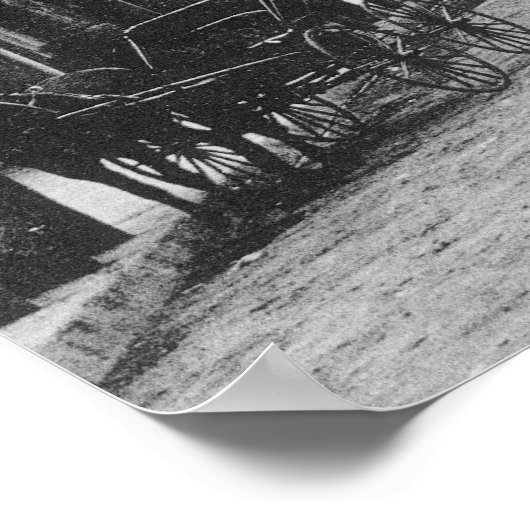 Uitzicht Nineteenth Street # 2Bakersfield, CA Poster (Hoek)