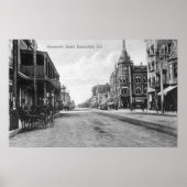 Uitzicht Nineteenth Street # 2Bakersfield, CA Poster (Voorkant)