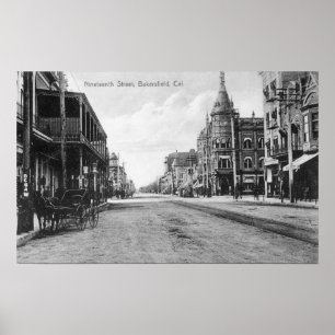 Uitzicht Nineteenth Street # 2Bakersfield, CA Poster
