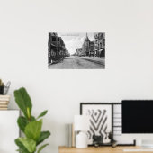 Uitzicht Nineteenth Street # 2Bakersfield, CA Poster (Thuiskantoor)