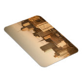 Uitzicht Nob Hill in San Francisco, met de mist Magneet (Rechterzijde)