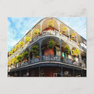 UITZICHT NOLA Bourbon Street Panorama Briefkaart