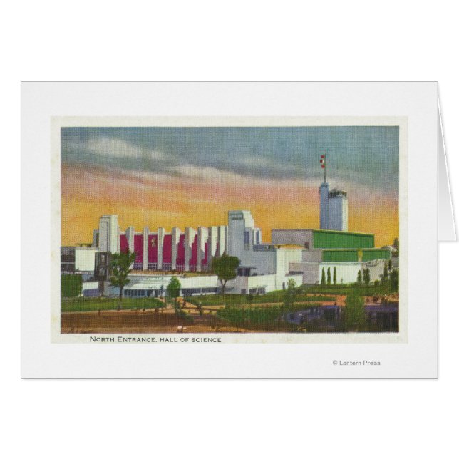 Uitzicht Noord-Intrance, Wetenschapszaal (Voorkant Horizontaal)