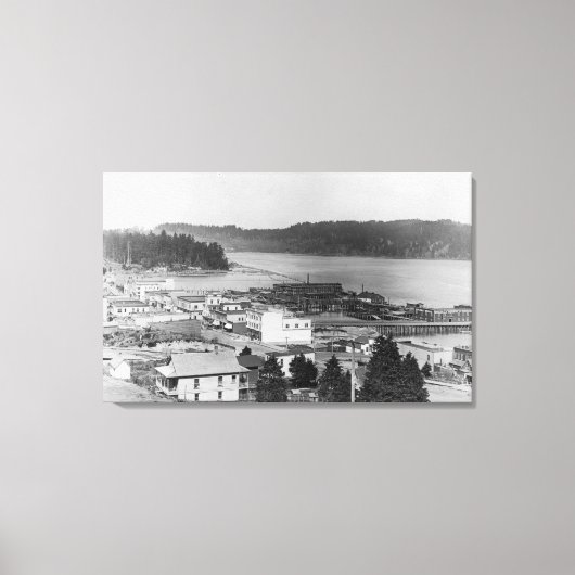 Uitzicht Noordbocht, oregon foto Canvas Afdruk (Voorkant)