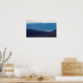 Uitzicht NYC-skyline van Mount Beacon, NY Poster (Keuken)