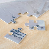 Uitzicht Oia Santorini Griekenland Legpuzzel (Zijkant)