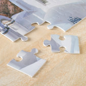 Uitzicht Oia Santorini Griekenland Legpuzzel (Zijkant)