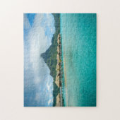 Uitzicht op Bora Bora Island puzzel (Verticaal)