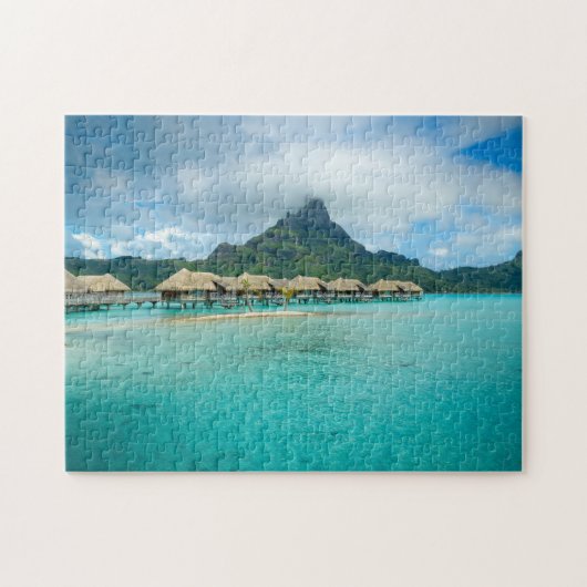 Uitzicht op Bora Bora Island puzzel Legpuzzel (Horizontaal)