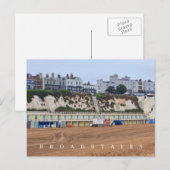 Uitzicht op Broadstairs vanaf de ansichtkaart van  Briefkaart (Voorkant / Achterkant)