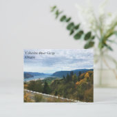Uitzicht op Columbia River, Columbia River Gorge, Briefkaart (Staand voorkant)
