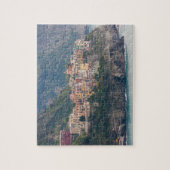 Uitzicht op Corniglia, Cinque Terre, Italië Legpuzzel (Verticaal)