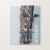 Uitzicht op de beroemde Bulgaarse stad Nessebar Legpuzzel (Verticaal)