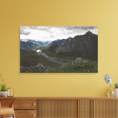 Uitzicht op de Brooks Range: Canvas Uncropped (Insitu (Woonkamer))
