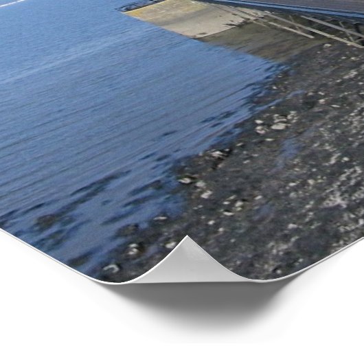 Uitzicht op de Forth van Blackness Castle, Schotla Poster (Hoek)