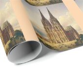 Uitzicht op de gotische majesteit van de Dom van K Cadeaupapier (Rol Hoek)