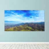 uitzicht op de lendenberg canvas afdruk (Insitu (Houten vloer))