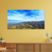 uitzicht op de lendenberg canvas afdruk (Insitu (Woonkamer))