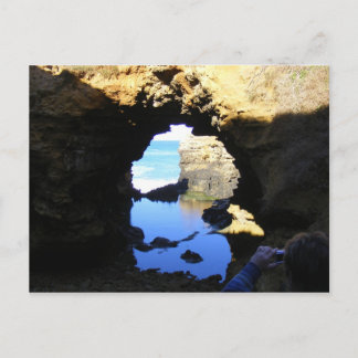 Uitzicht op de oceaan. briefkaart