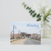 Uitzicht op de oude stad Nesebur Briefkaart (Staand voorkant)