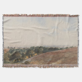 Uitzicht op de South Downs - John Martin Deken