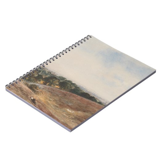 Uitzicht op de South Downs - John Martin Notitieboek (Linkerzijde)