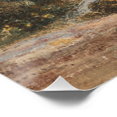 Uitzicht op de South Downs - John Martin Perfect Poster (Hoek)