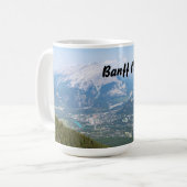 Uitzicht op de stad Banff Koffiemok (Voorkant links)