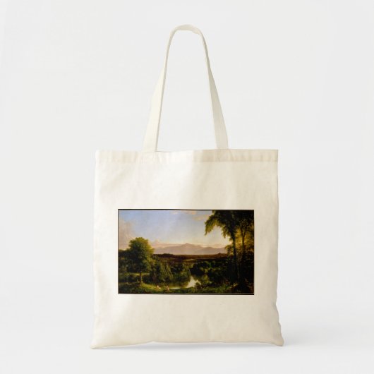 Uitzicht op de Verhoogde Recht van de Catvaardighe Tote Bag (Voorkant)