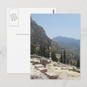 Uitzicht op Delphi, Griekenland Briefkaart (Voorkant / Achterkant)