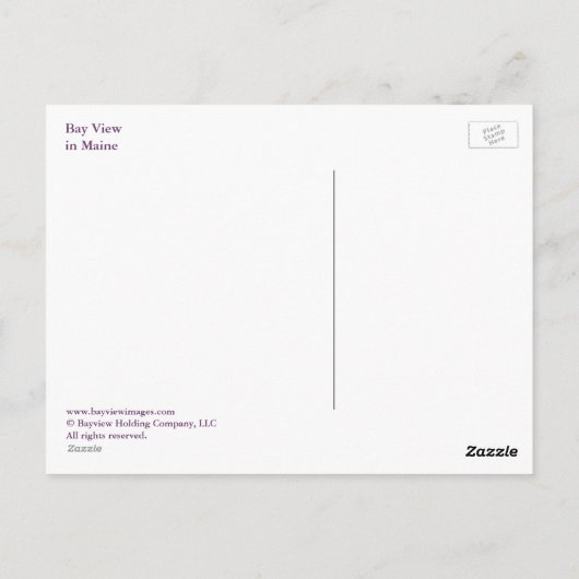 Uitzicht op eBay Briefkaart (Achterkant)