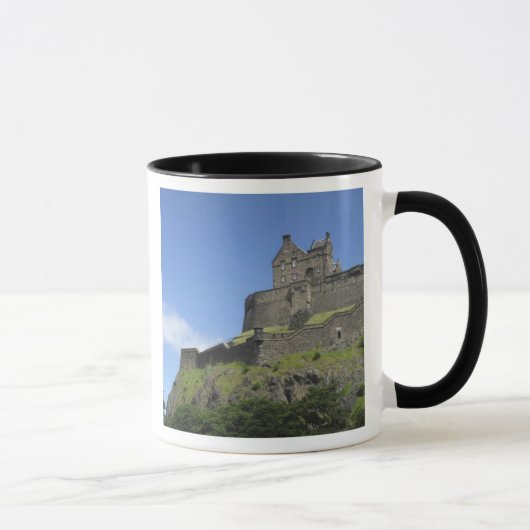Uitzicht op Edinburgh Castle, Edinburgh, Schotland Mok (Rechts)