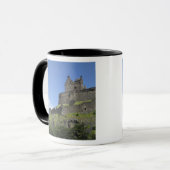 Uitzicht op Edinburgh Castle, Edinburgh, Schotland Mok (Voorkant links)