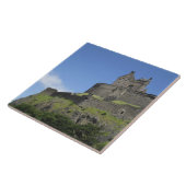 Uitzicht op Edinburgh Castle, Edinburgh, Schotland Tegeltje (Zijkant)