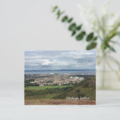 Uitzicht op Edinburgh vanaf Arthur's Seat Briefkaart (Staand voorkant)