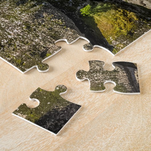 uitzicht op een van de monasteries van de Meteora  Legpuzzel (Zijkant)