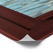 Uitzicht op Fiji Island #2 van 3 Afbeeldingen raam Poster (Hoek)