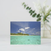 Uitzicht op Funadoo Island vanuit Funadovilligilli Briefkaart (Staand voorkant)