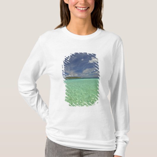Uitzicht op Funadoo Island vanuit Funadovilligilli T-shirt (Voorkant)