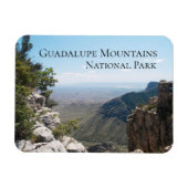 Uitzicht op Guadalupe Mountains Magneet (Horizontaal)