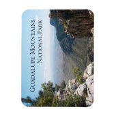 Uitzicht op Guadalupe Mountains Magneet (Verticaal)