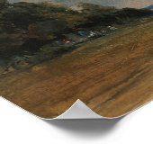 Uitzicht op Hampstead Heath - John Constable Poster (Hoek)