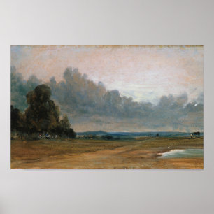 Uitzicht op Hampstead Heath - John Constable Poster