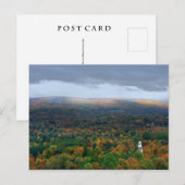 Uitzicht op het Bennington Battle Monument Briefkaart (Voorkant / Achterkant)