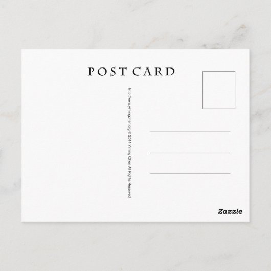 Uitzicht op het Bennington Battle Monument Briefkaart (Achterkant)