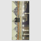 Uitzicht op het dak van Hadj Pelgrims aan de Ka'ab (Voorkant)