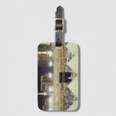 Uitzicht op het dak van Hadj Pelgrims aan de Ka'ab Bagagelabel (Voorkant (verticaal))